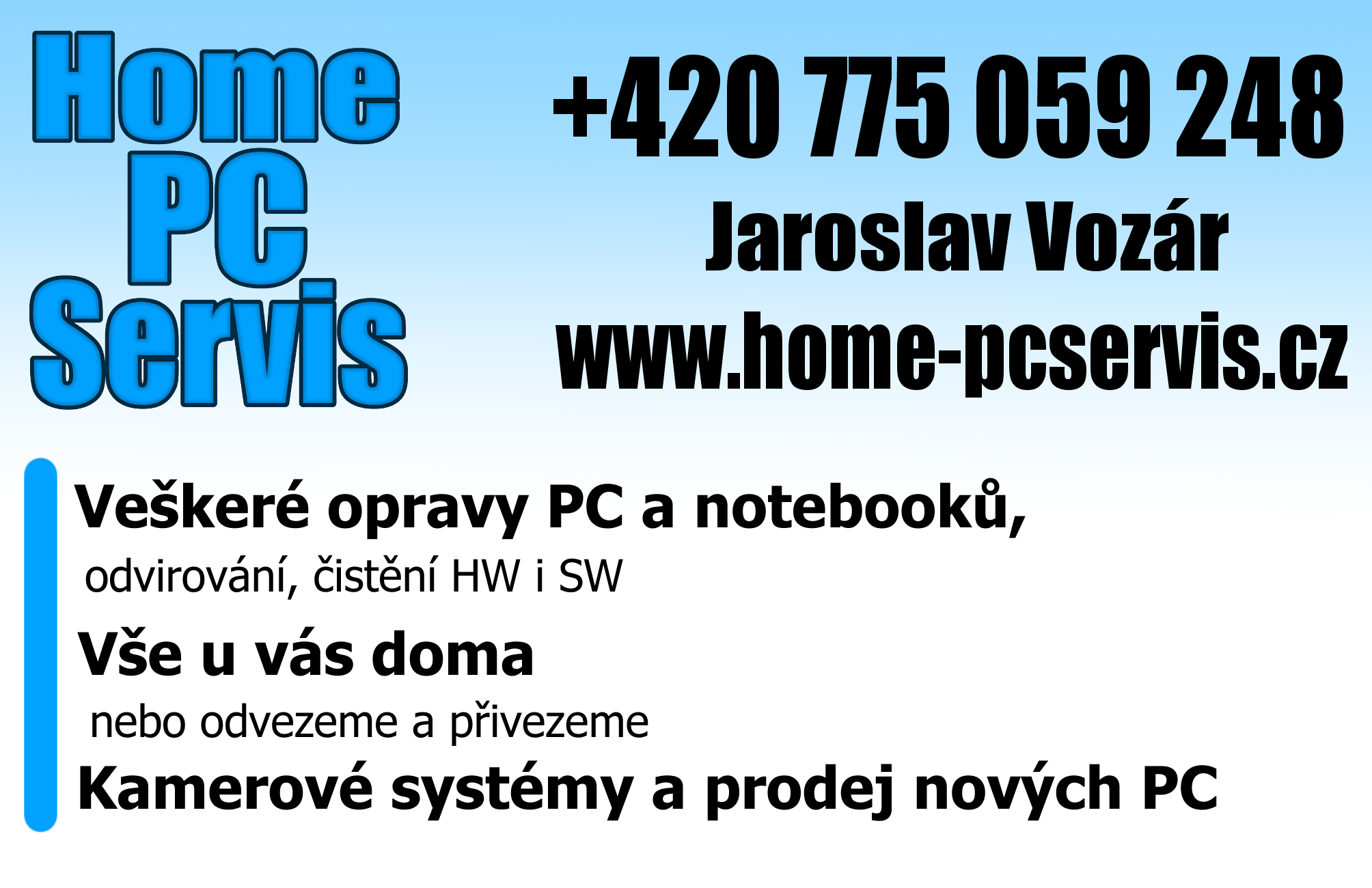 Vizitka Home PC Servis